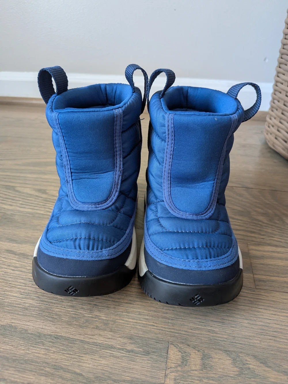 Columbia Kids Blue Insulated Winter Snow Boots Size 10